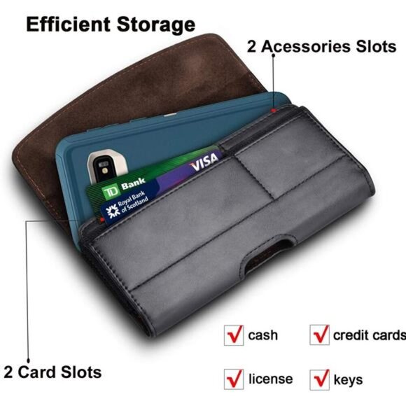 Phone Holster for Samsung Galaxy Note 20 Ultra S24 Ultra S23+S21 S20 A13 A14 A15 - Picture 3 of 7